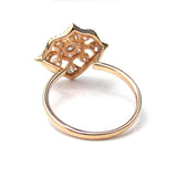 Water Fleur Ring White Gold